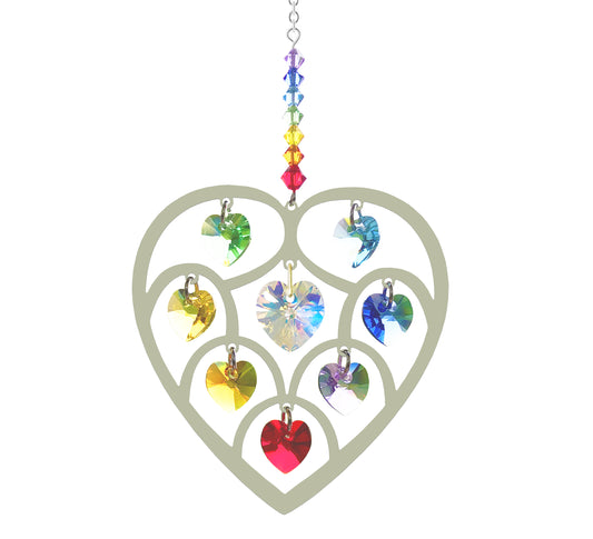 Cristal Cœur - 7 Chakras