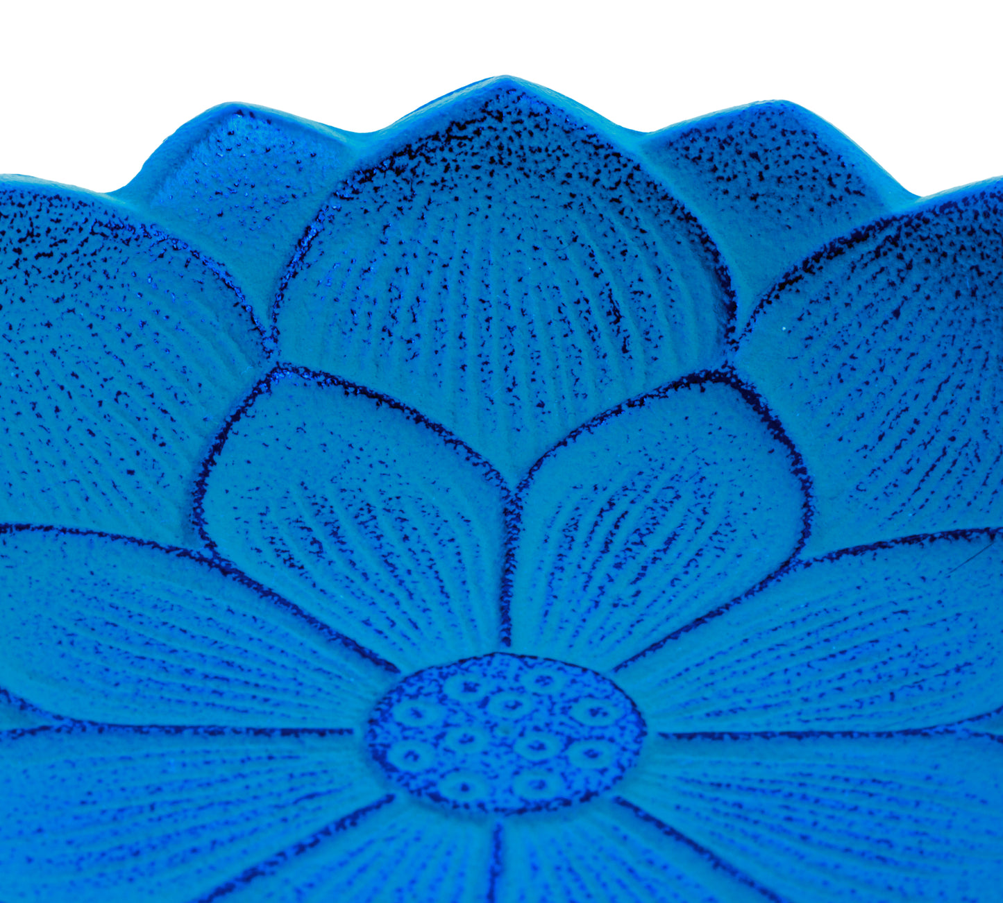Porte-encens Iwachu Fleur de Lotus, Bleu