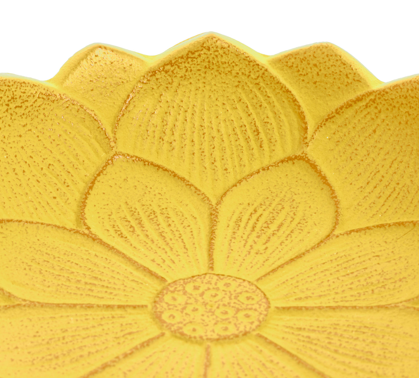 Iwachu Incense Burner - Yellow Lotus Flower