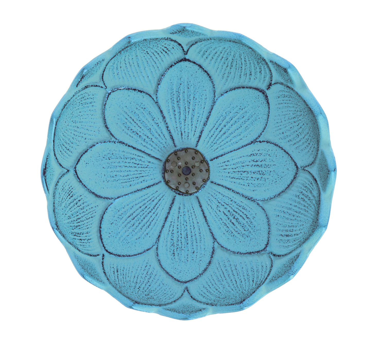 Incensario Iwachu Flor de Loto, Azul claro