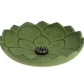 Iwachu Incense Burner - Green Lotus Flower