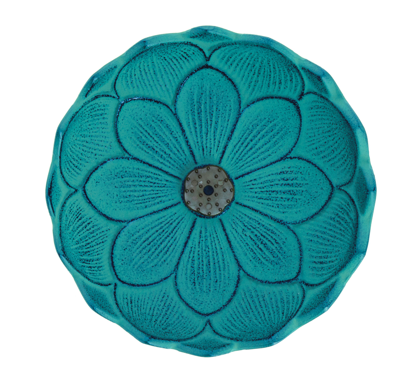 Incensario Iwachu Flor de Loto, Turquesa