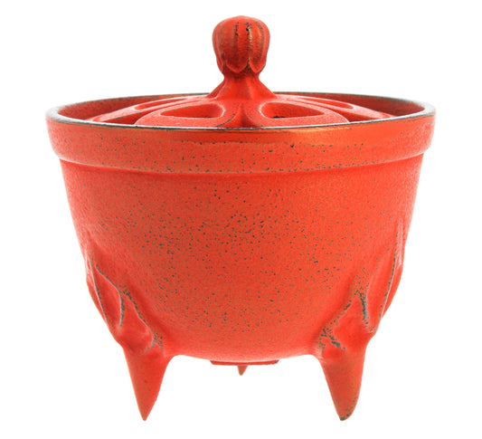 Bruciatore di incenso Iwachu - Ciotola rossa