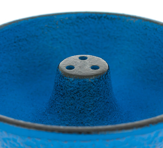 Porta incenso Iwachu - Fontana blu