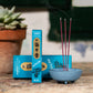Iwachu Incense Burner - Light Blue Fountain