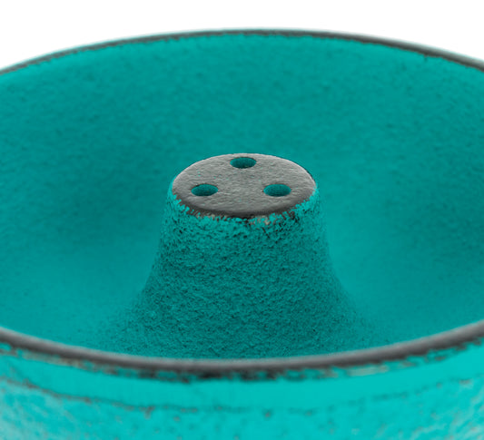 Porta incenso Iwachu - Fontana turchese