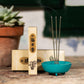 Iwachu Incense Burner - Turquoise Fountain