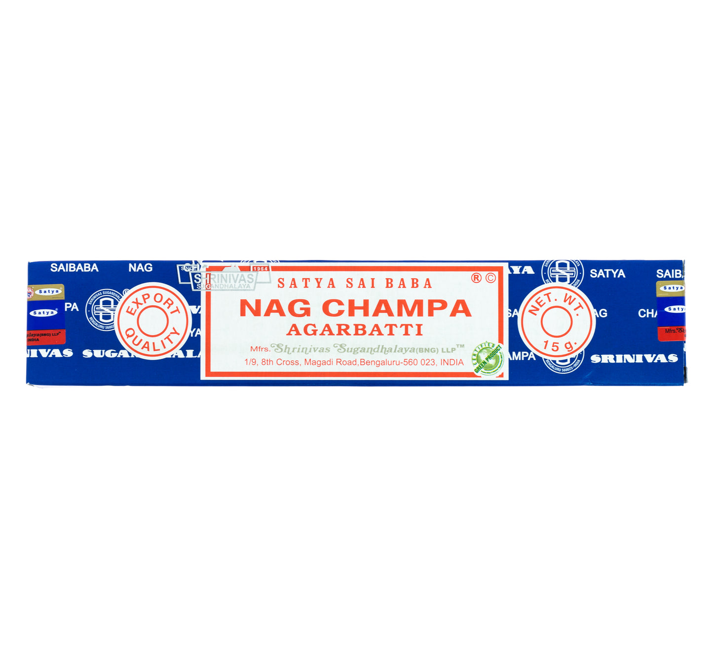 Incienso Satya Nag Champa 15 g