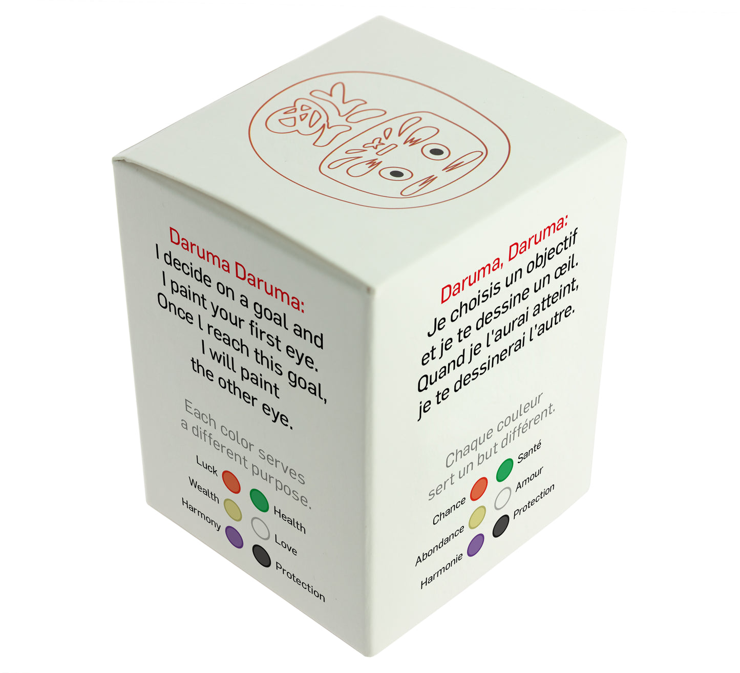 Grünes traditionelles Daruma - Gesundheit, Medium