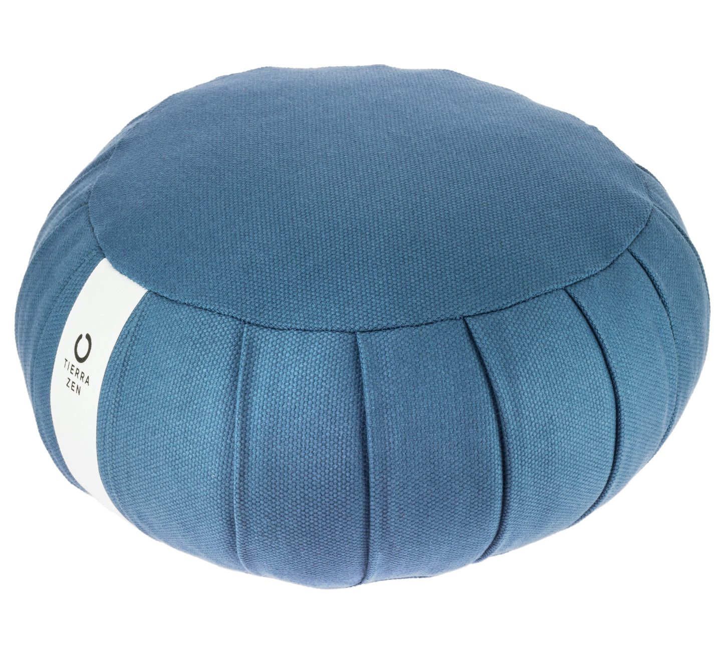 Zafu rotondo Kapok - Blu