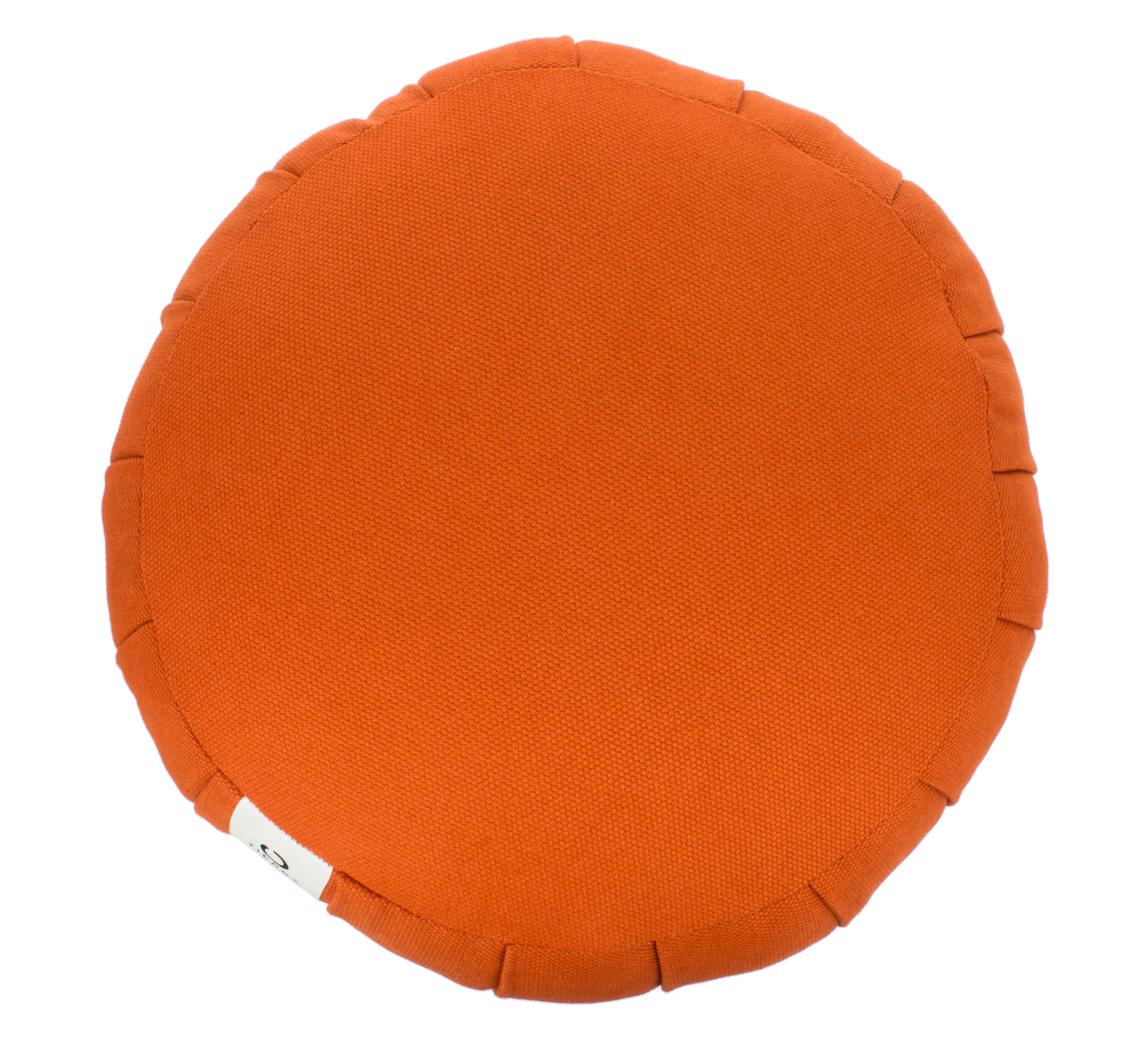 Kapok Round Zafu - Orange, Large