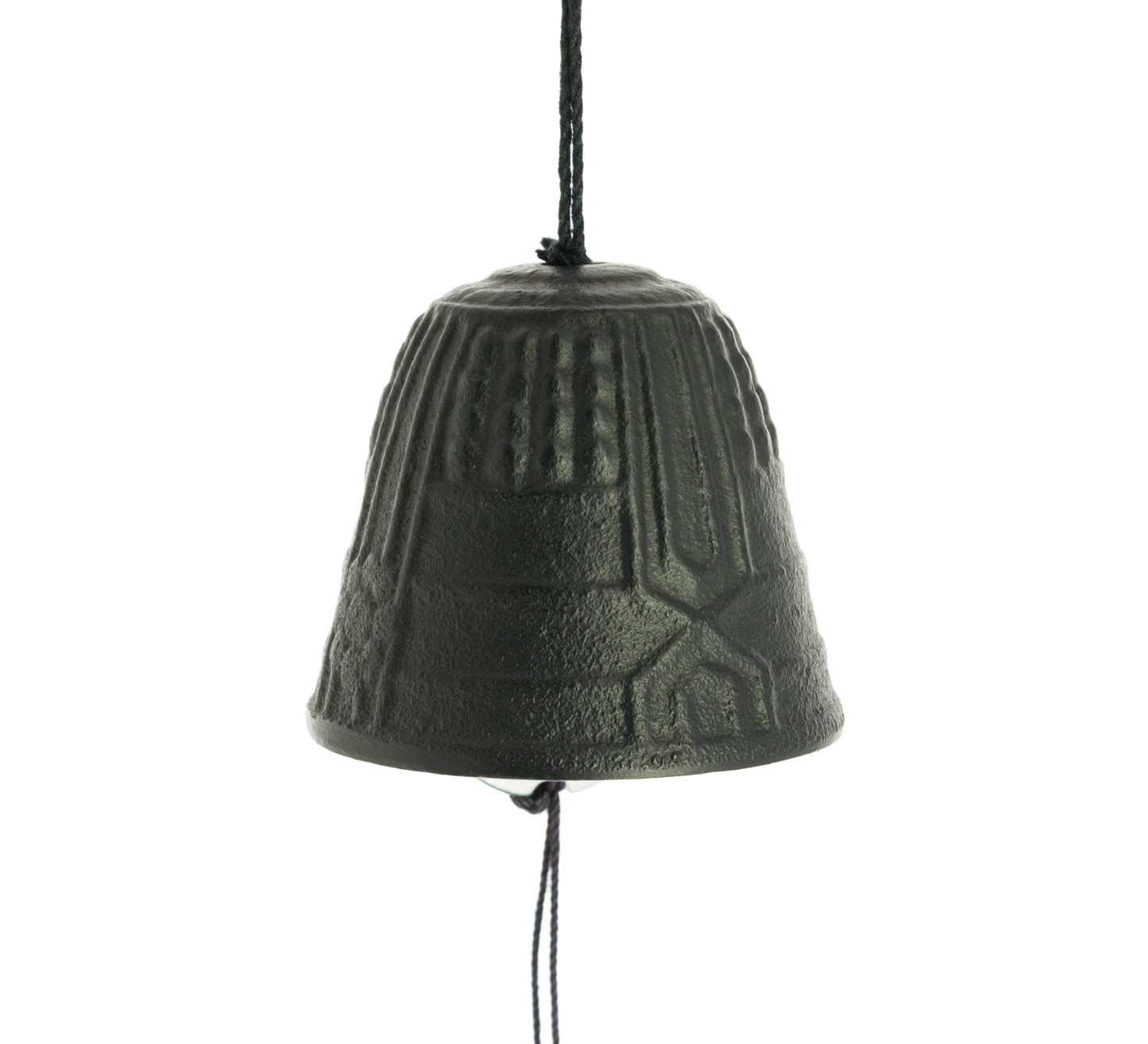 Cloche Feng Shui Furin Iwachu Noire 4,5 cm