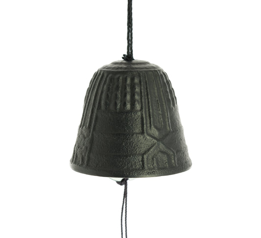 Campana Feng Shui Furin Iwachu Negra 4,5 cm
