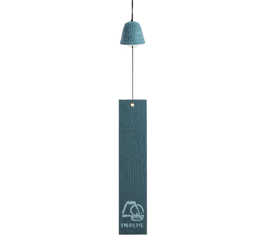 Cloche Feng Shui Furin Iwachu Bleu Clair 4,5 cm
