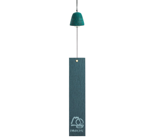Cloche Feng Shui Furin Iwachu Turquoise 4,5 cm