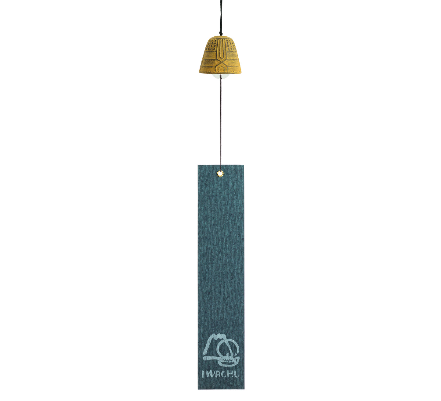 Cloche Feng Shui Furin Iwachu Jaune 4,5 cm