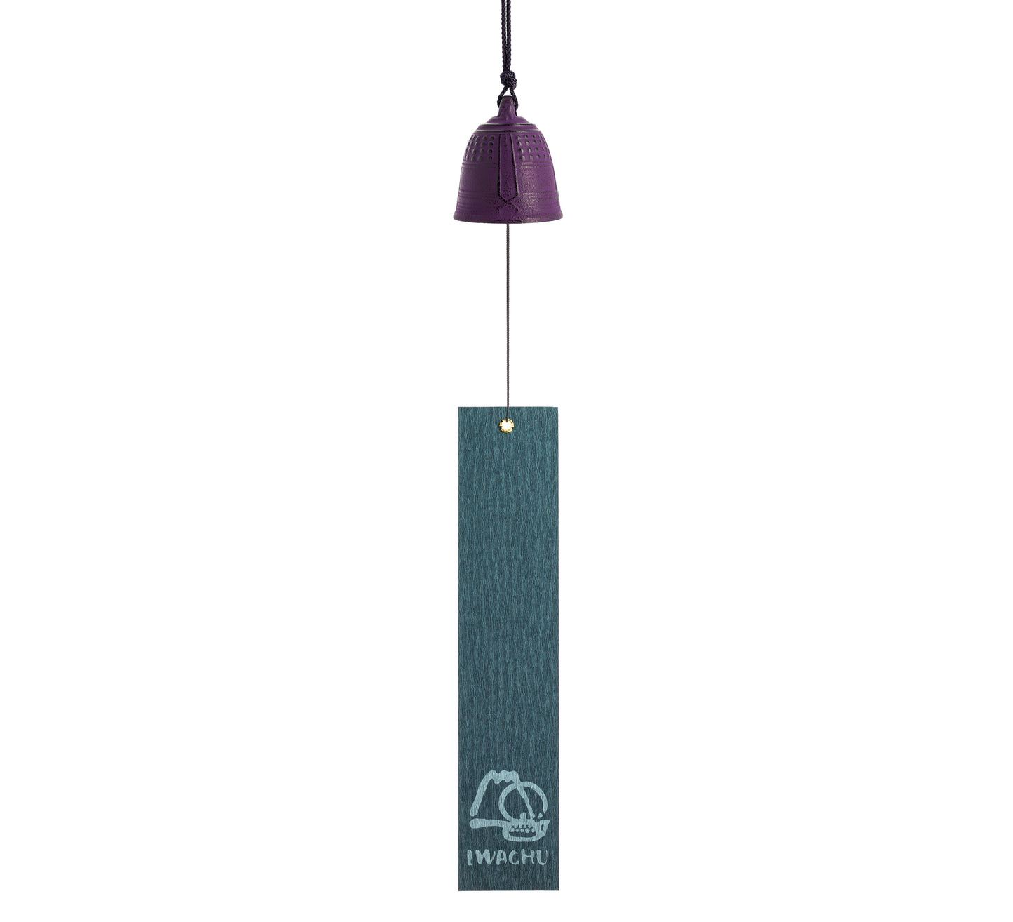 Campana Feng Shui Furin Iwachu Purpura 5,5 cm