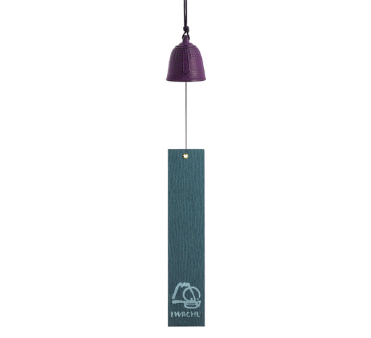 Cloche Feng Shui Furin Iwachu Pourpre 5,5 cm