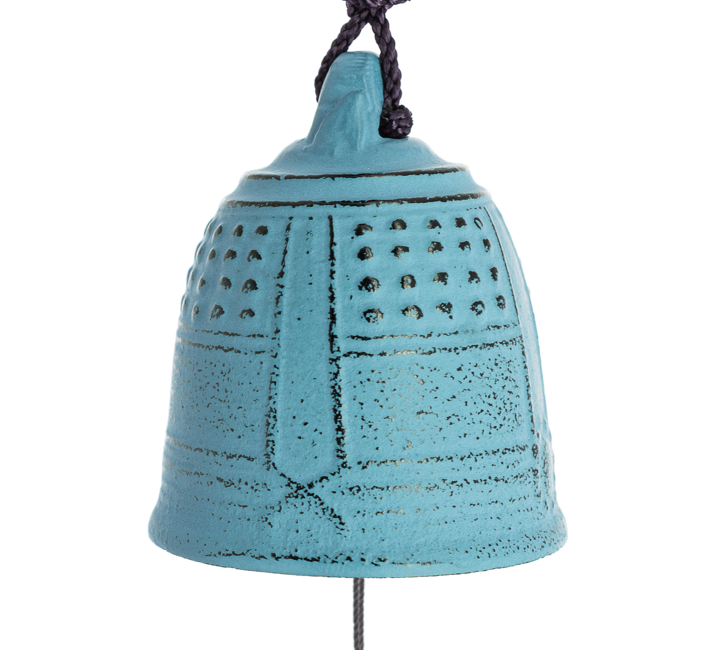 Cloche Feng Shui Furin Iwachu Bleu Clair 5,5 cm