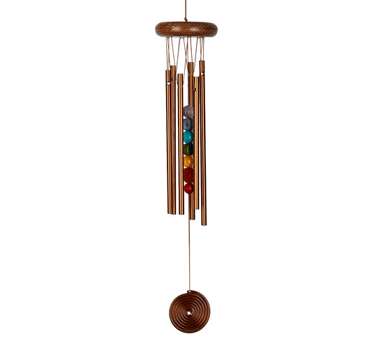 Chakra Glockenspiel - Sieben Steine, Bronze