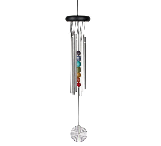 Chakra Glockenspiel - Sieben Steine, Silber