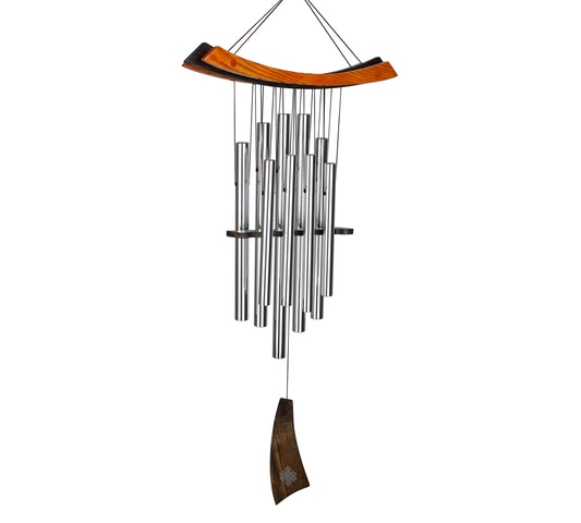 Campana de Viento Sanación - Plateado