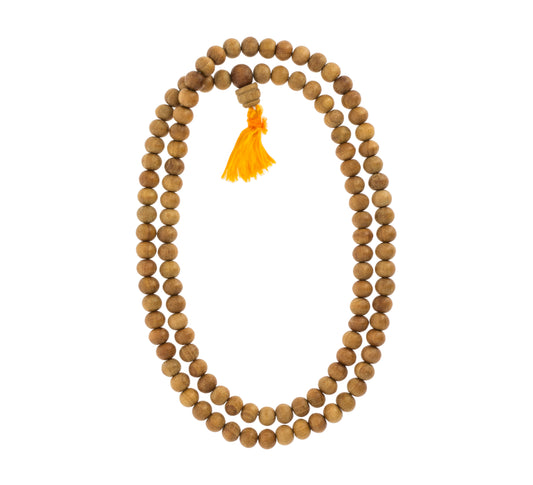 Natural Wood Mala