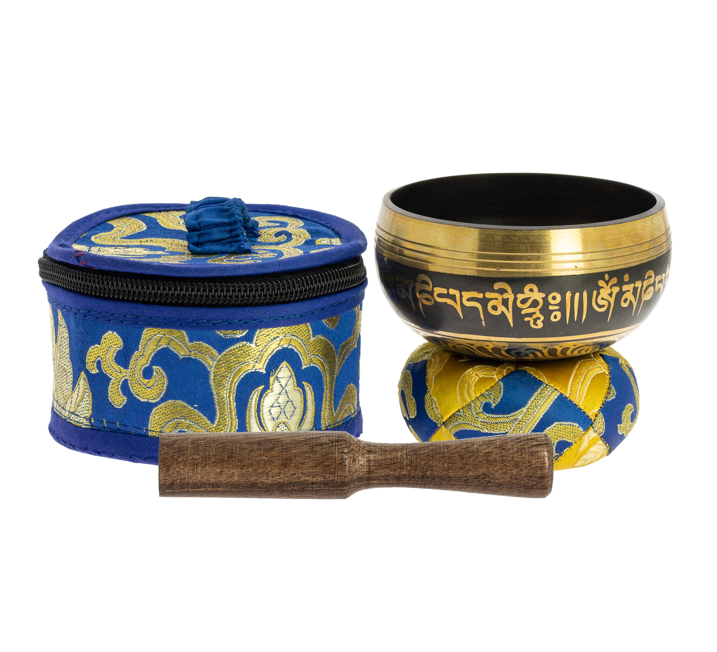 Bol Tibétain de Voyage Noir 7,5 cm
