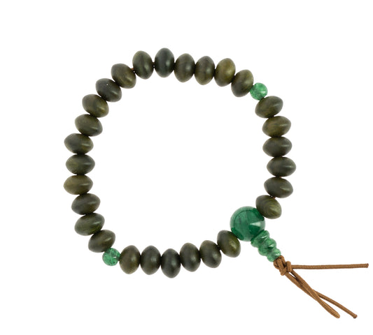 Bracelet-mala Nenju Lignum vitae