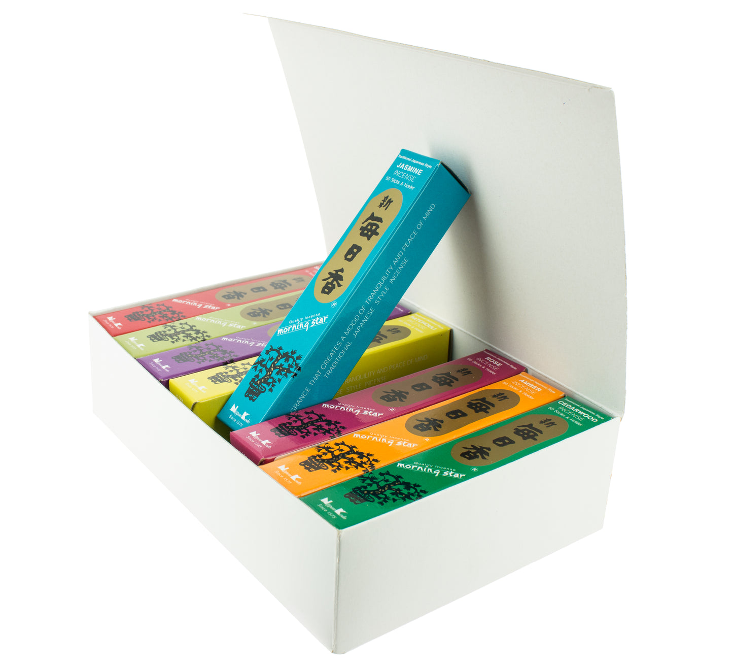 Confezione di incenso Morning Star - 16 fragranze