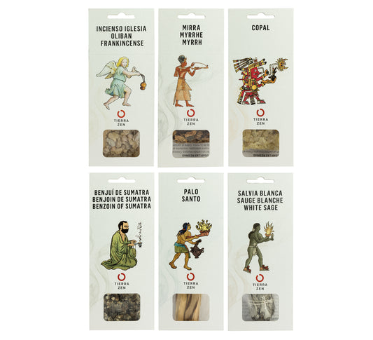 Pack Encens Naturel - 6 Senteurs