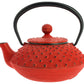 Kanbin Iwachu Teapot - Red, 320 ml