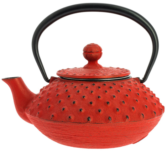 Kanbin Iwachu Teapot - Red, 320 ml