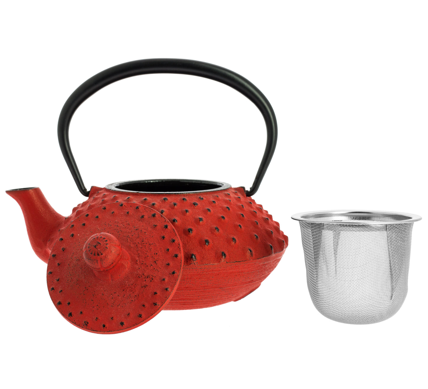 Bule Kanbin Iwachu - Vermelho, 350 ml