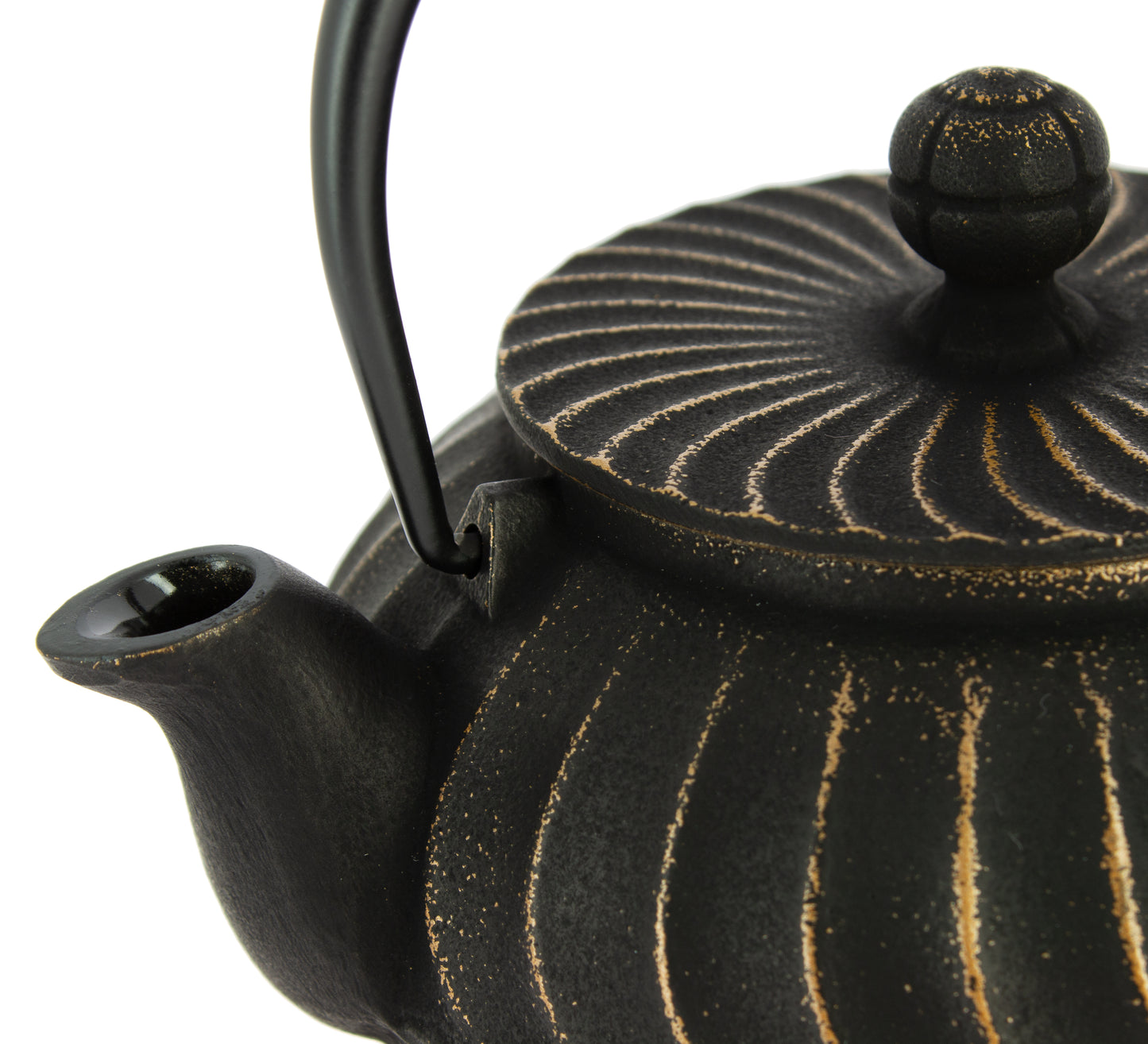 Nami Iwachu Teekanne - Gold Schwarz, 650 ml