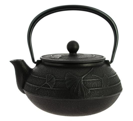 Ginkgo Iwachu Teapot - Black, 650 ml