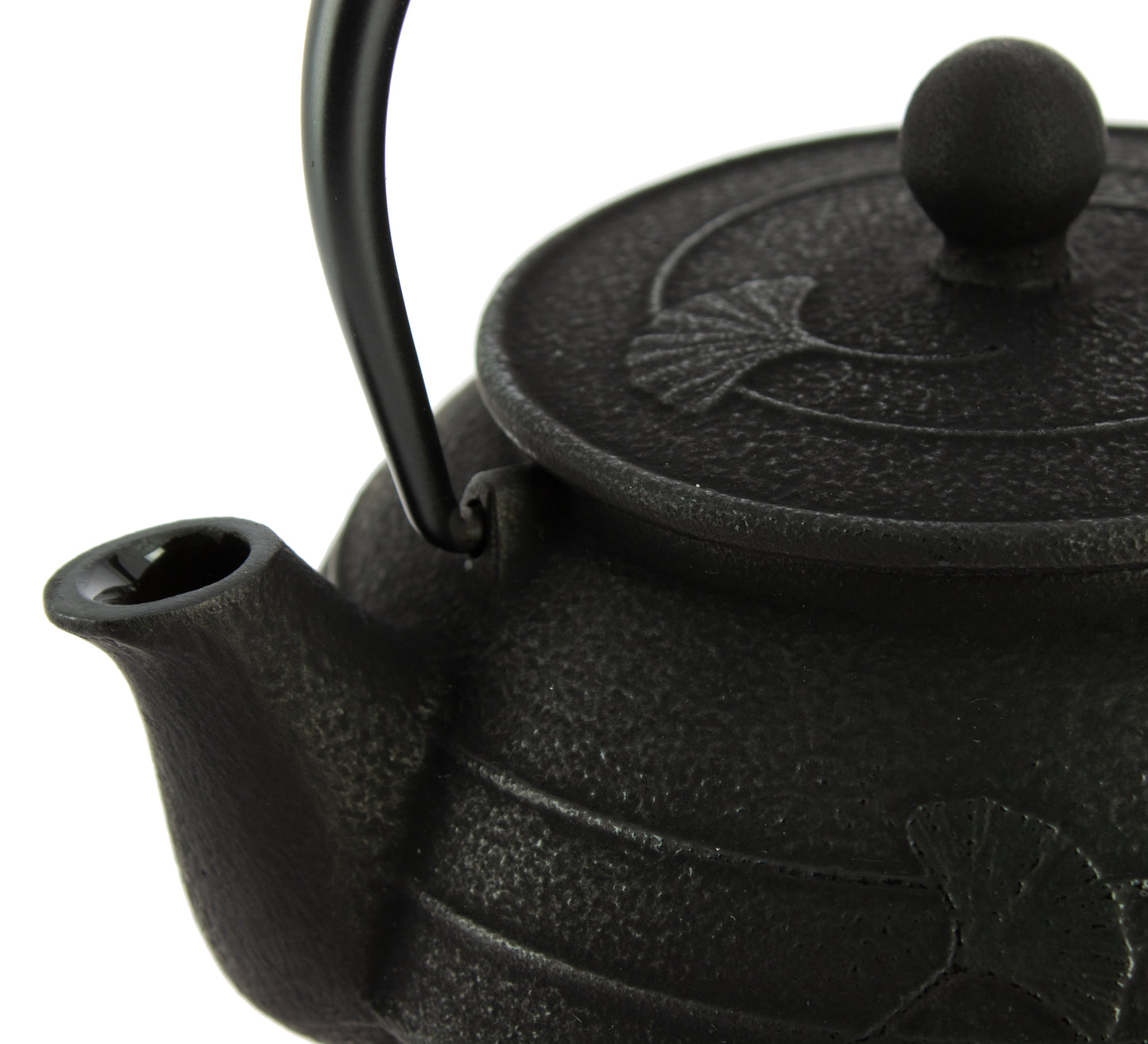 Ginkgo Iwachu Teapot - Black, 650 ml