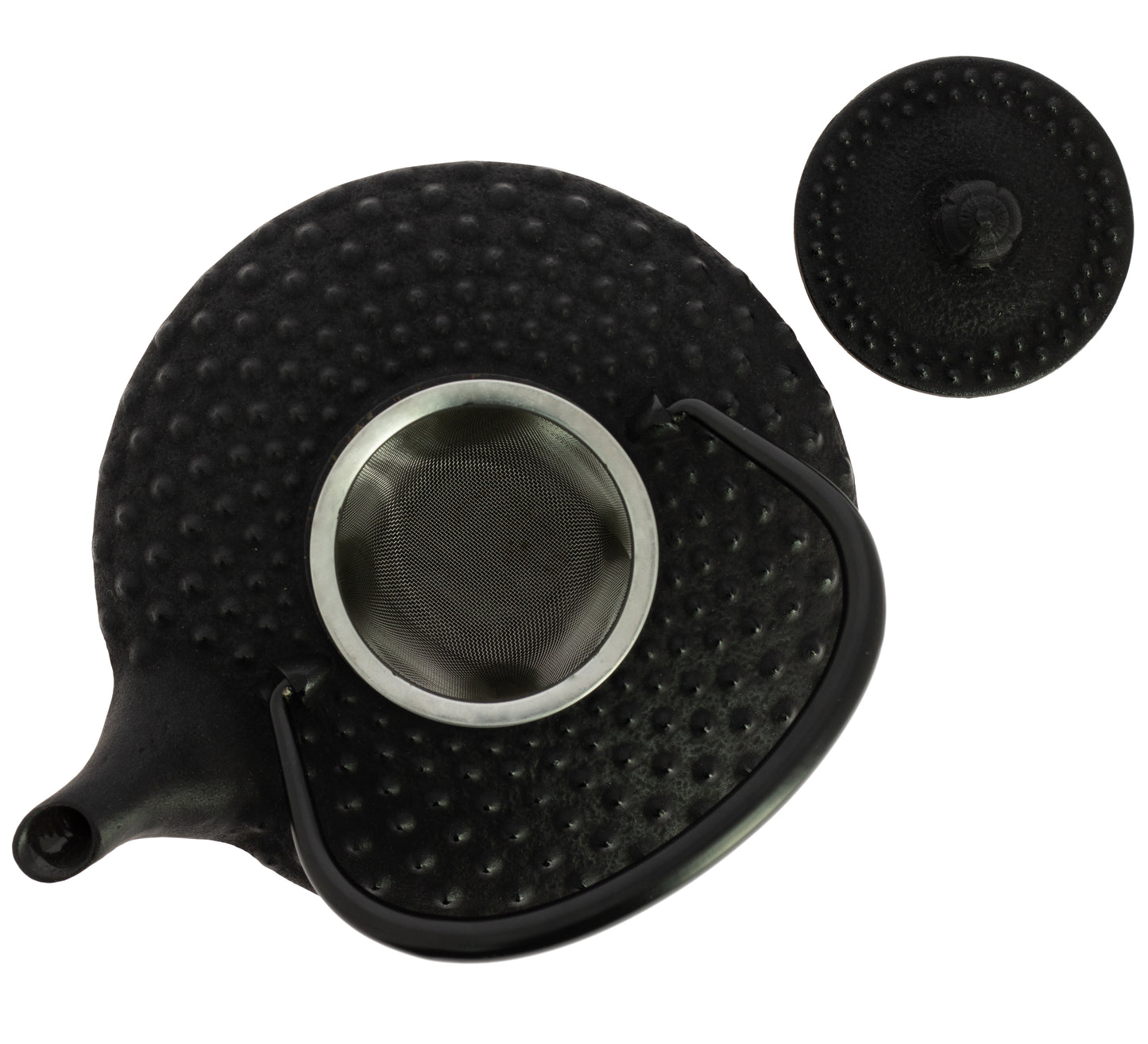 Bule Kanbin Iwachu - Preto, 500 ml