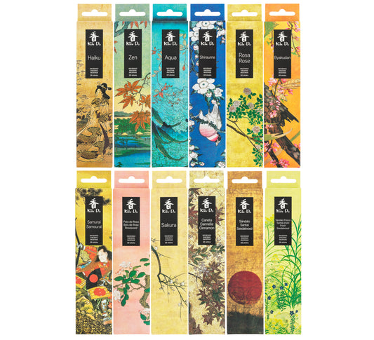 Koh Do Incense Pack - 12 Fragrances, Assortment 1