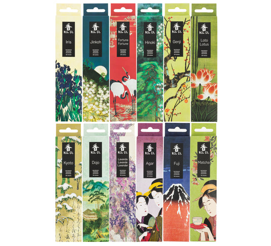 Koh Do Incense Pack - 12 Fragrances, Assortment 2