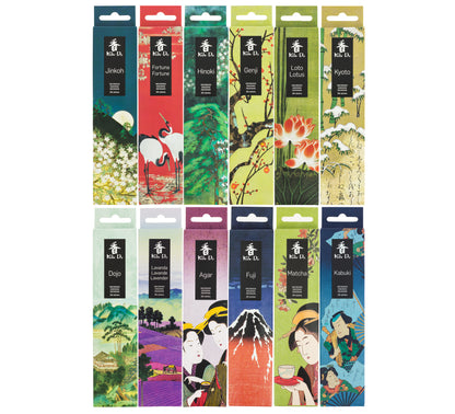 Koh Do Incense Pack - 12 Fragrances, Assortment 2
