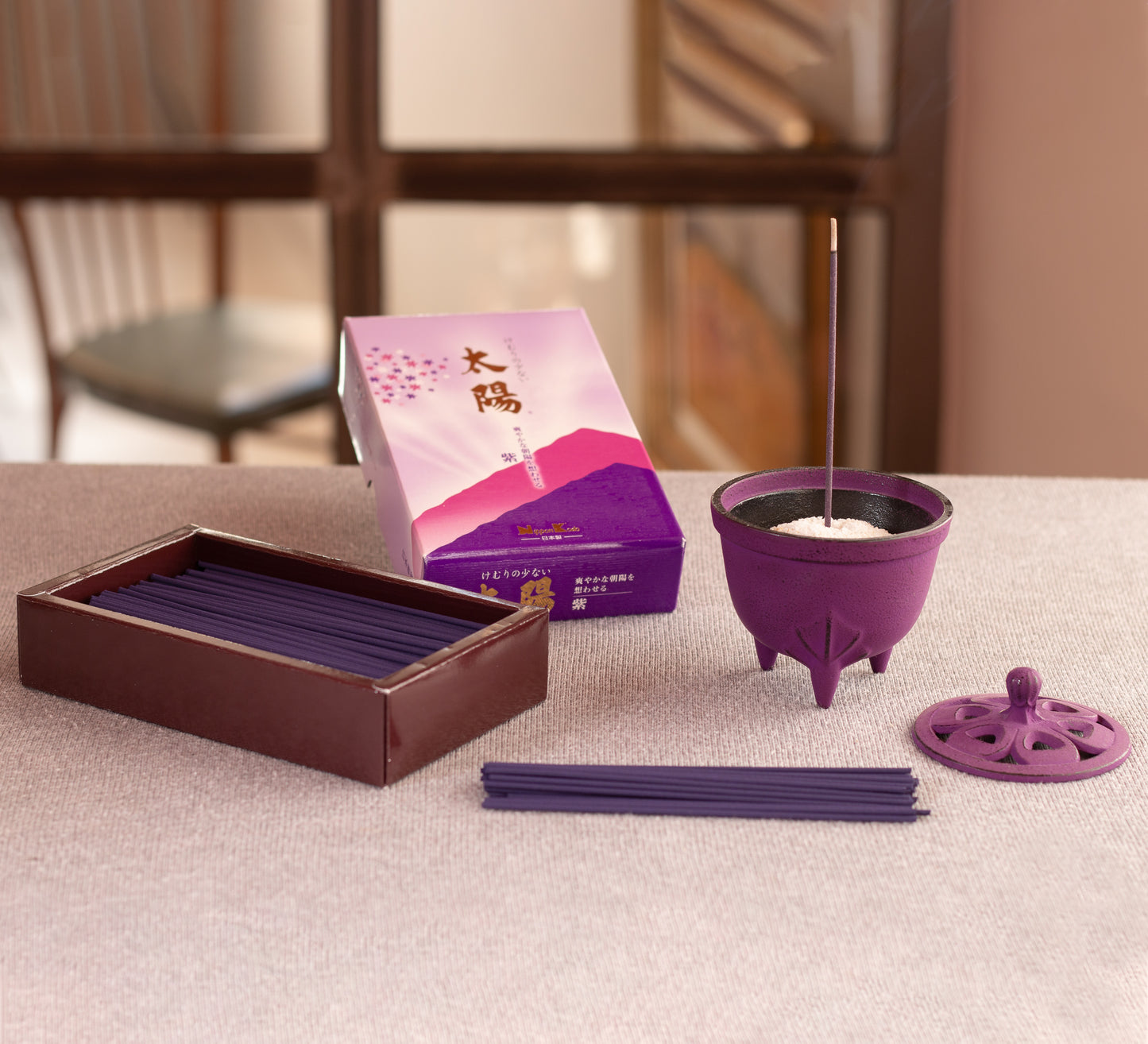 Taiyo Incense - Violet, Large Box
