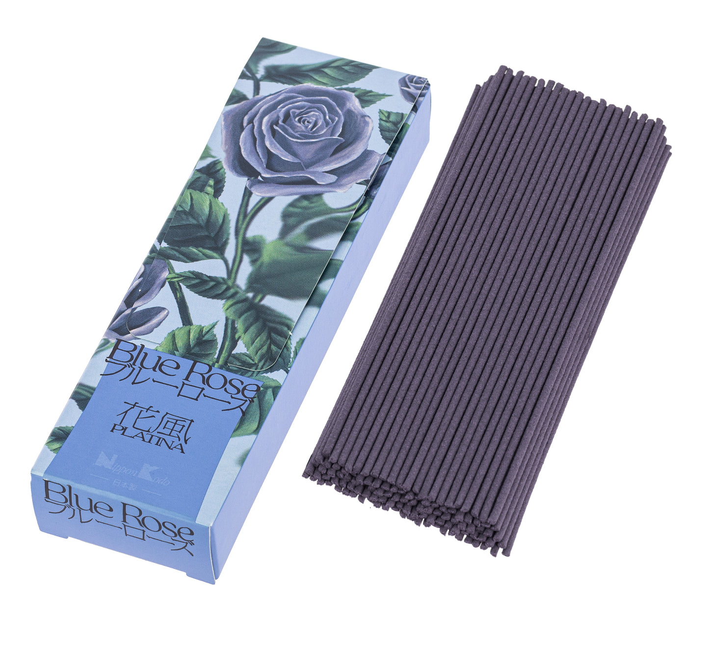 Ka-fuh Platina Weihrauch - Blaue Rose, 110 Stäbchen
