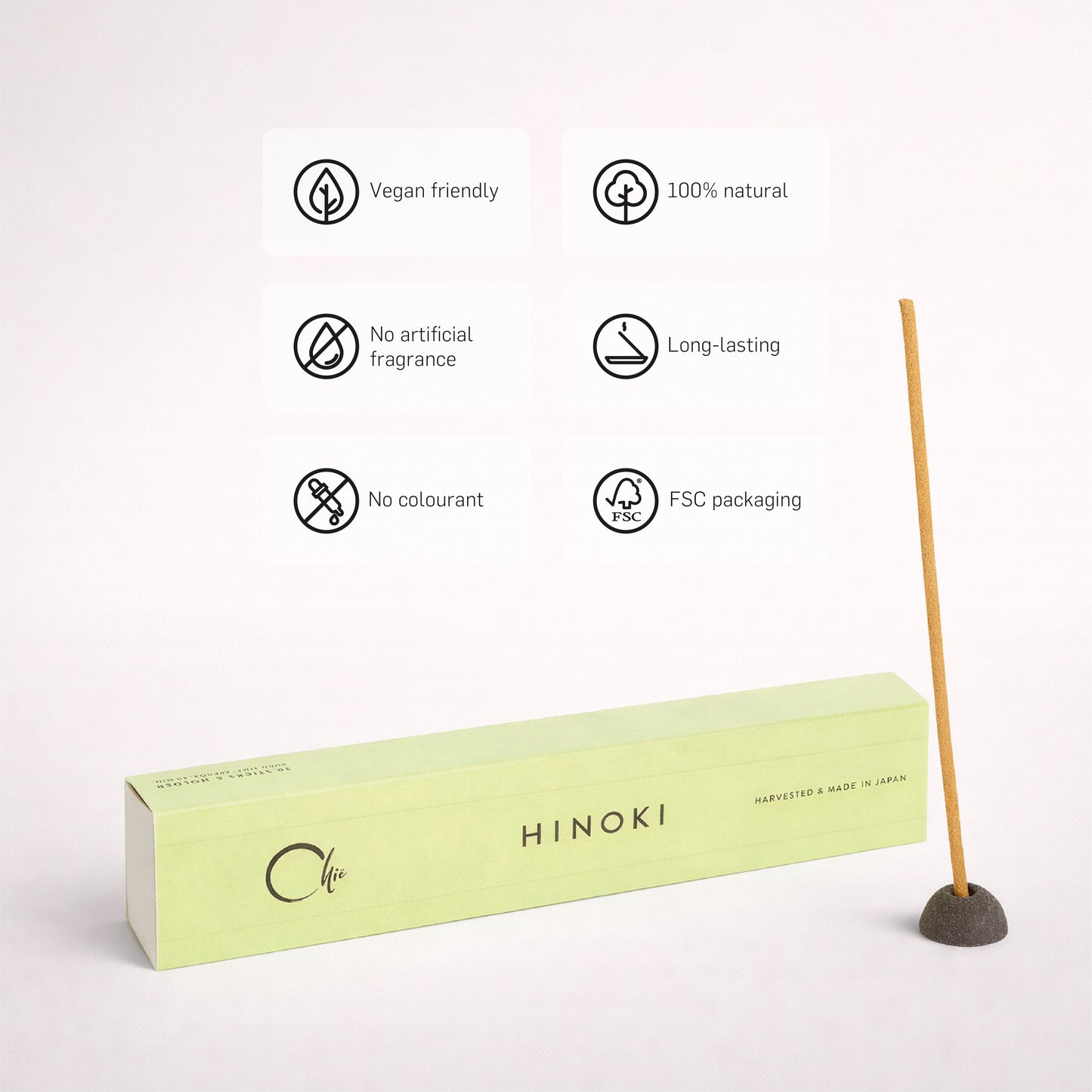 Chië Räucherstäbchen - Hinoki-Zypresse