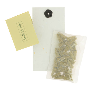 Mainichi Byakudan Incense - Sandalwood, 24 Cones
