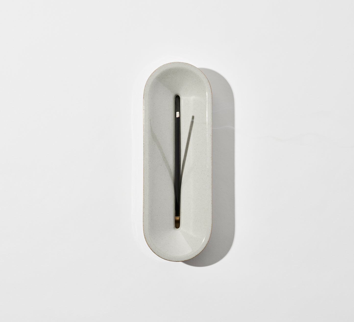 Elemense Incense Burner - Porcelain, Gray