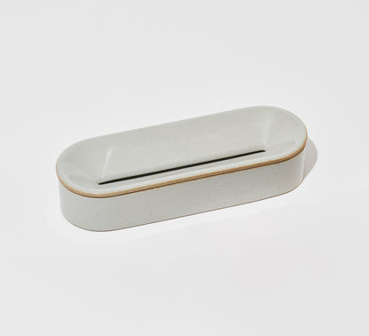 Elemense Incense Burner - Porcelain, Gray