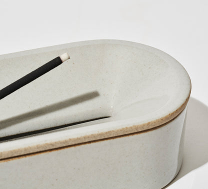 Elemense Incense Burner - Porcelain, Gray