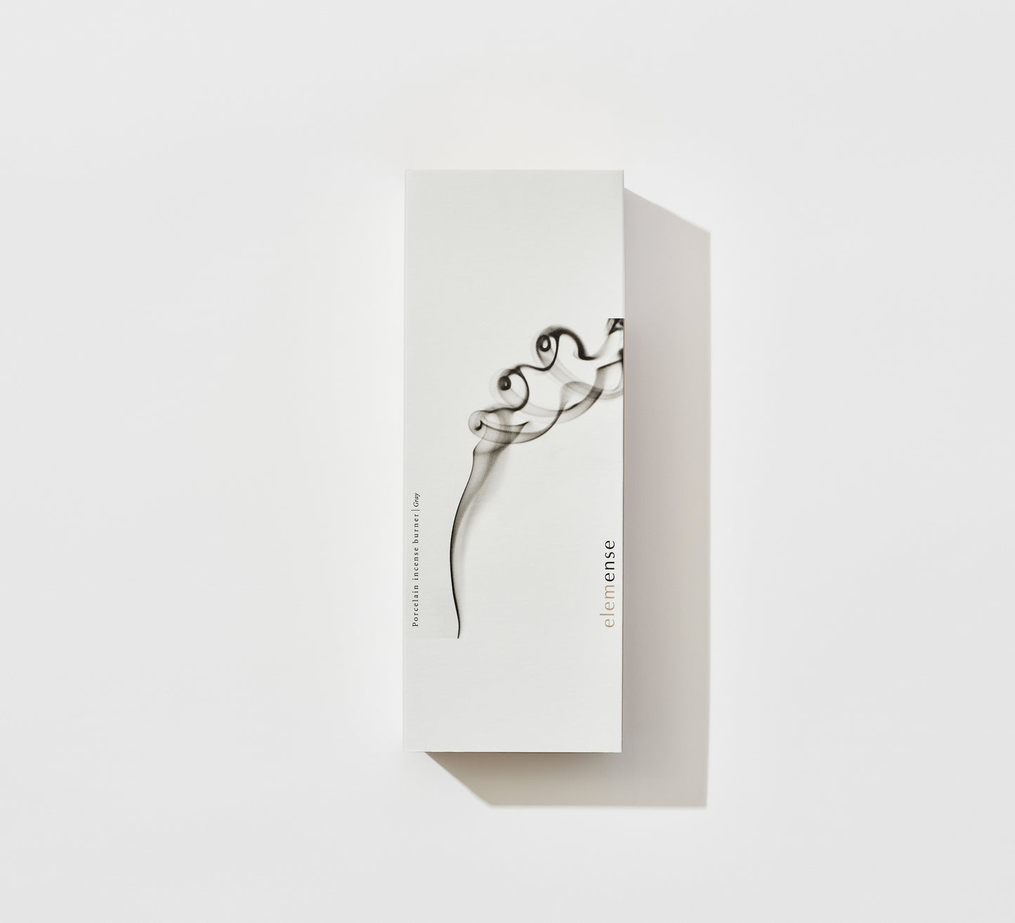 Elemense Incense Burner - Porcelain, Gray