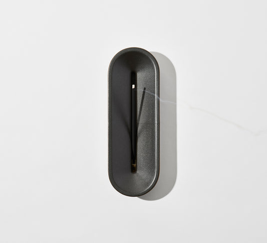 Elemense Incense Burner - Porcelain, Black